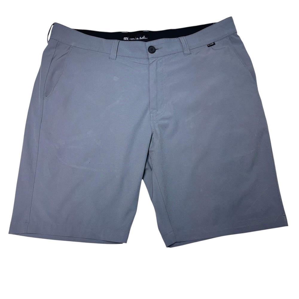 NWOT Travis Mathew Mens Gray Athletic Golf‎ Shorts 36 Lightweight Casual Active